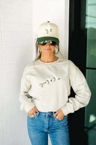 Flying Mallard Trucker Hat - Instyle Boutique