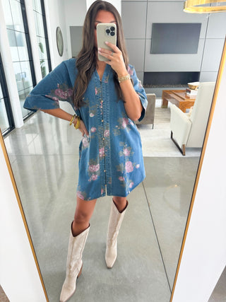 Daring Diva Denim Dress