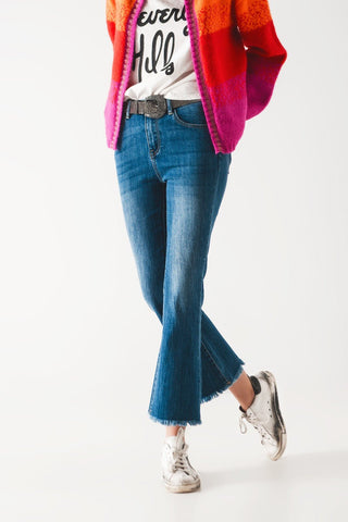 Filly Flare Straight Denim - Instyle Boutique