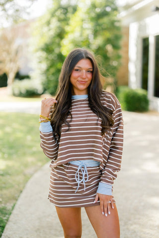 Cocoa Coast Striped Set - Instyle Boutique