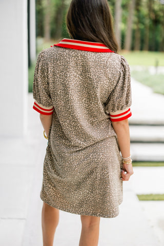 Fierce & Chic Animal Print Dress - Instyle Boutique