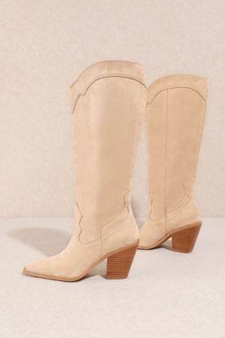 Cora Classy Beige Boots