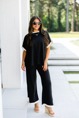 Mom on the Move Black Set - Instyle Boutique