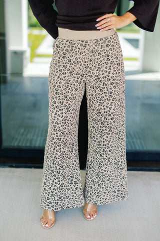 Girl Got Sass Wide Leg Pants-Stone