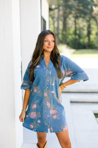 Daring Diva Denim Dress