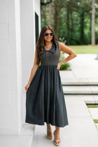 Midnight Reverie Midi Dress - Instyle Boutique