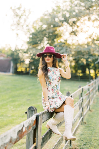 Garden Stroll Floral Dress