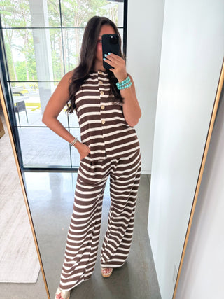 Café Stripe Co-Ord Set
