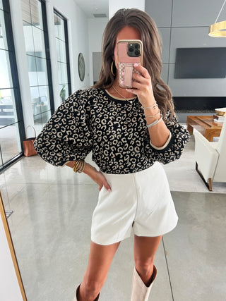 Wild Streak Leopard Top