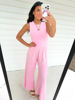 Ballet Pink Knit Set - Instyle Boutique