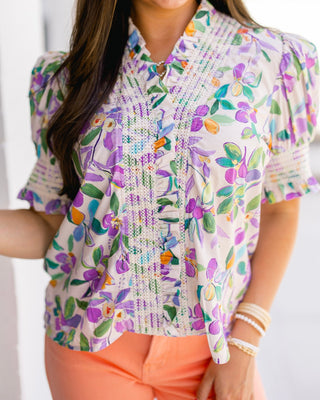 Lavender Lush Top - Instyle Boutique