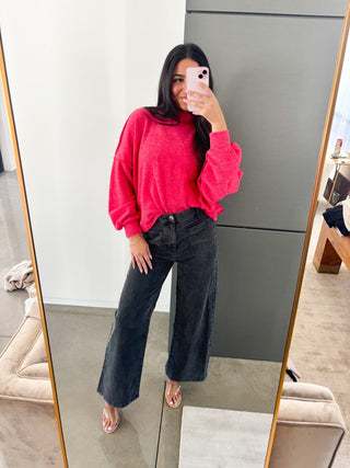 The Plush Pullover - 3 Color Options - Instyle Boutique