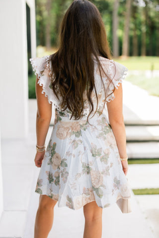 Whispering Petals Lace Dress - Instyle Boutique