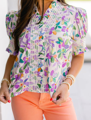 Lavender Lush Top - Instyle Boutique