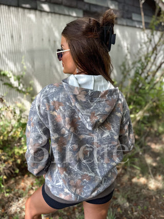 BIRDIE PREORDER Hoodie in Timber Haze Camo - Instyle Boutique