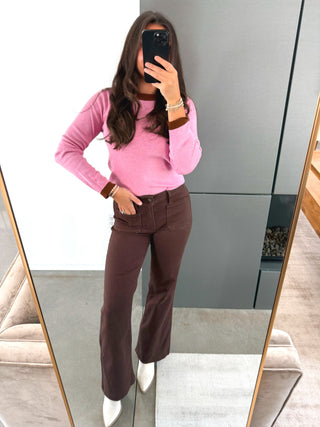Candy Pink Lightweight Sweater