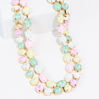 Gemma Pastel Layered Necklace ~PREORDER~ - Instyle Boutique