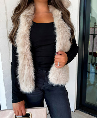 Cozy Cloud Fur Vest