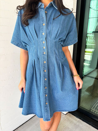 Delta Lyn Denim Dress - Instyle Boutique
