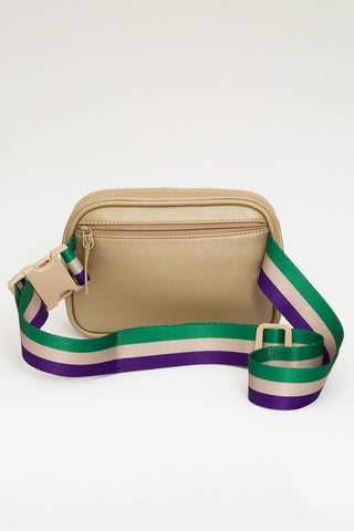Mardi Gras Sparkle Belt Bag - Instyle Boutique