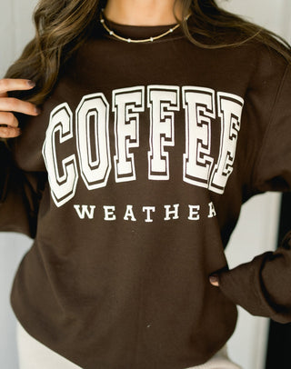 Coffee Weather Sweatshirt - Instyle Boutique