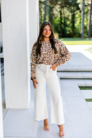 Lovely Leopard Pullover - Instyle Boutique