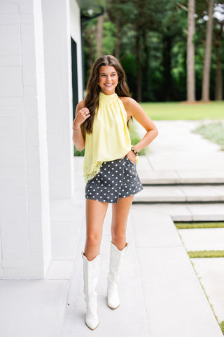 Spotted in Style Skort - Instyle Boutique