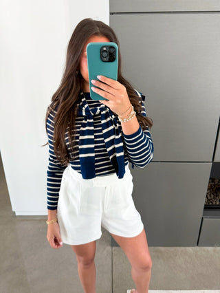 Effortless Chic Striped Sweater - Instyle Boutique