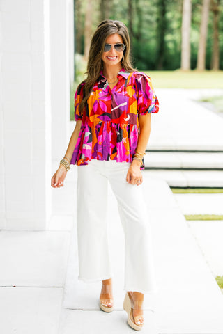 Wildest Dreams Printed Top