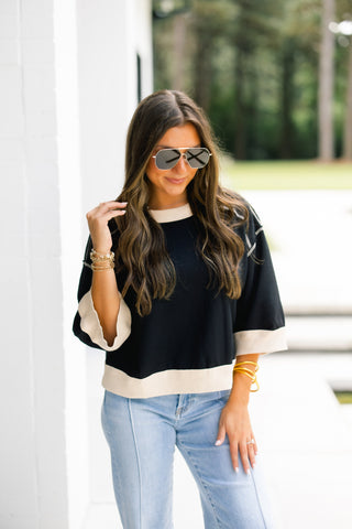 Busy Days Black Top