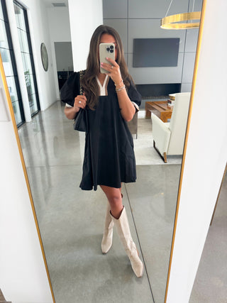 Where It Begins Black Dress