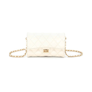Ivory Quilted Crossbody ~PREORDER~