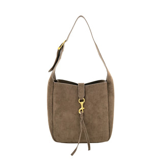Mini Brown Hobo Suede Tote ~PREORDER~