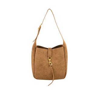 Mini Tan Hobo Suede Tote ~PREORDER~
