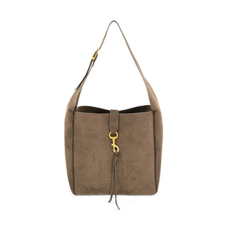 Brown Suede Hobo Tote ~PREORDER~
