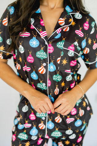 Festive Ornament Pajama Set ~PREORDER~