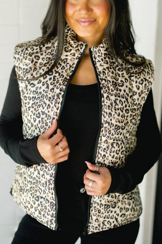 Wild One Puffer Vest - Instyle Boutique