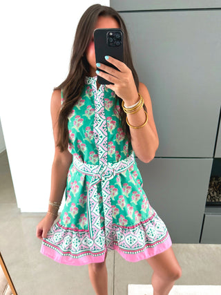 Garden Party Getaway Mini Dress