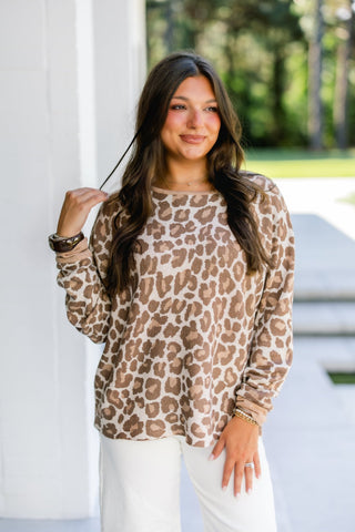 Lovely Leopard Pullover - Instyle Boutique