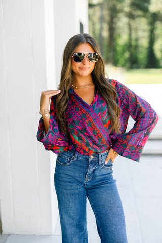 Effortless Glow Black Top