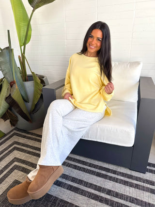 Golden Glow Yellow Top - Instyle Boutique