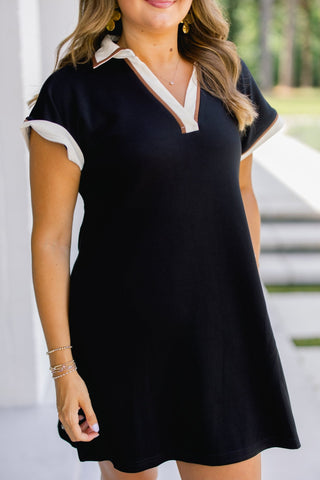 The Club House Dress – Black - Instyle Boutique