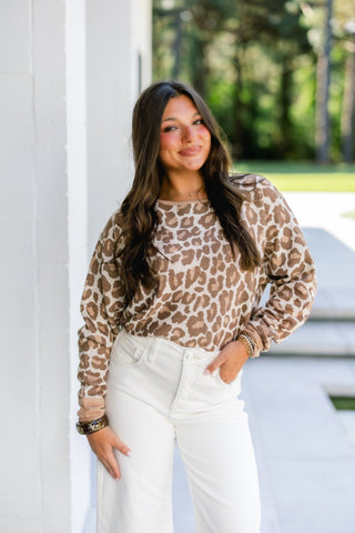 Lovely Leopard Pullover - Instyle Boutique