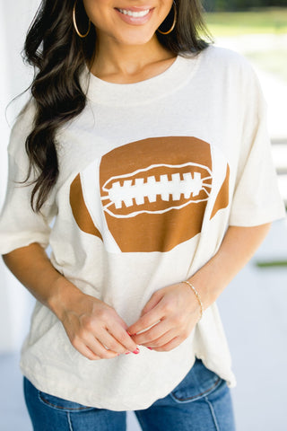 Football Fanatic Tee - Instyle Boutique