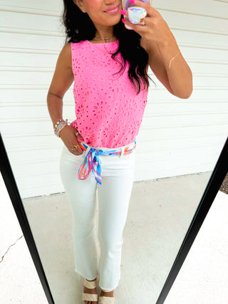 Perfectly Pink Button Back Top - Instyle Boutique