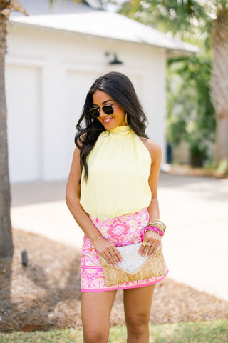 Pretty Impressive Pink SKort - Instyle Boutique