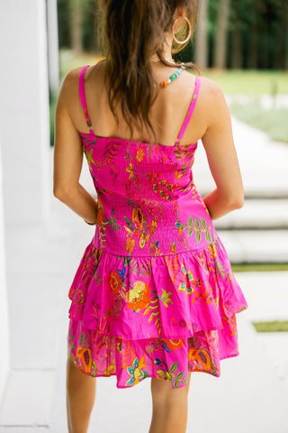 Tropicana Ruffle Mini Dress - Instyle Boutique