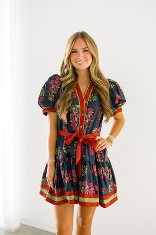 Elle Fall Floral Dress