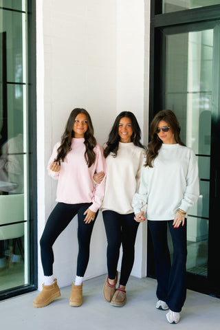 The Miller Mockneck Sweatshirt - Instyle Boutique