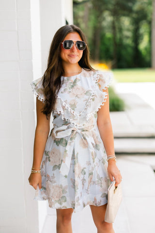 Whispering Petals Lace Dress - Instyle Boutique